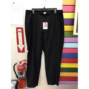 Jaclyn smith black 16W straight pull on slacks size 16W black new from qvc